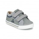 Le Coq Sportif Saint Gaetan Inf Craft 2 Tones Gris Chaussures Baskets Basses Enfant Promo Prix Paris